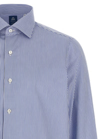 Finamore Napoli Shirt Blue
