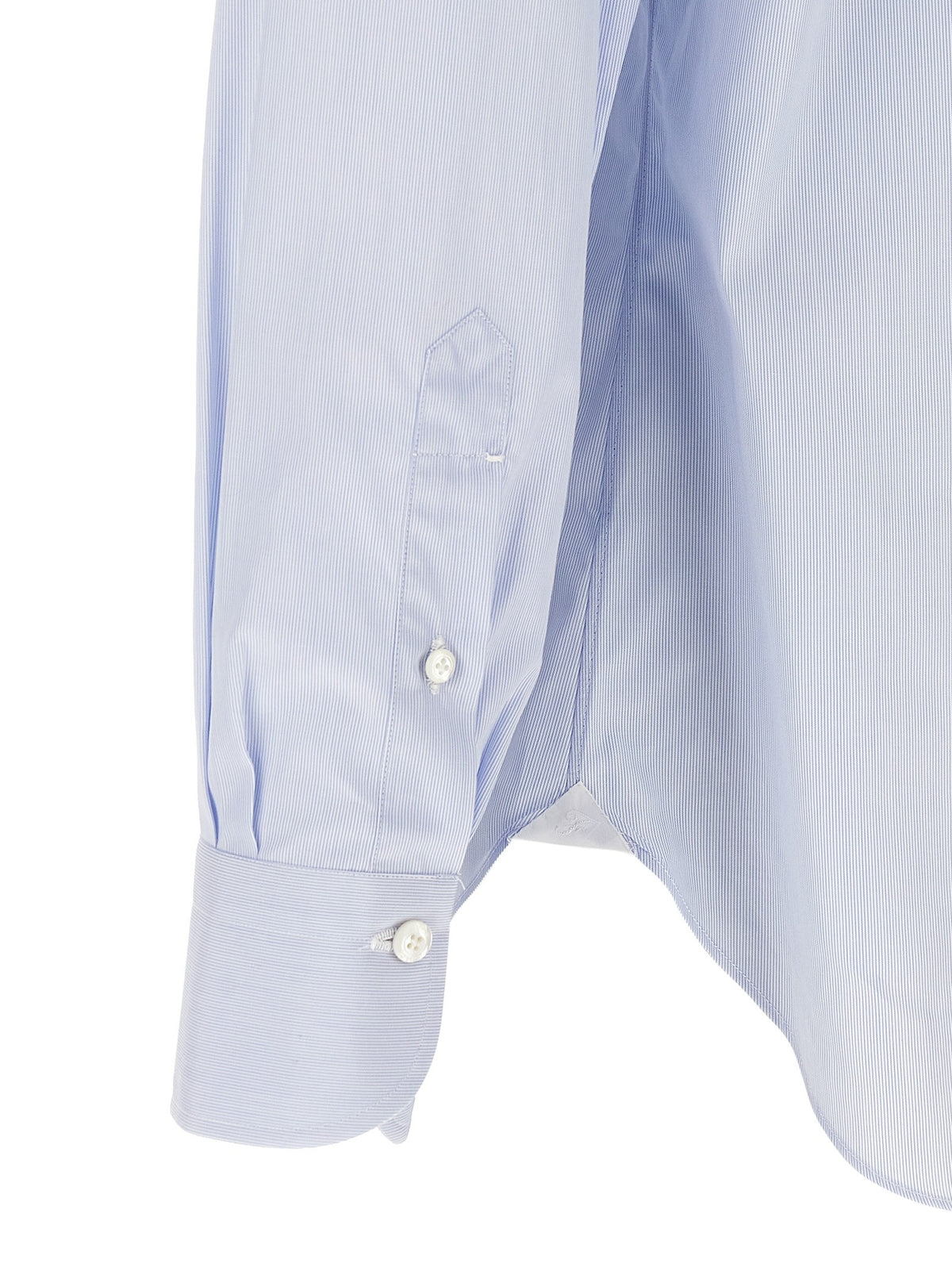 Finamore Napoli Shirt Blue, view 4