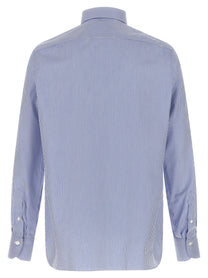 Finamore Napoli Shirt Blue