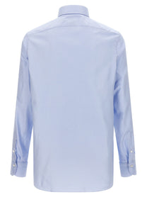 Finamore Napoli Shirt Blue