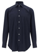 Finamore Napoli Shirt Blue