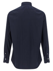 Finamore Napoli Shirt Blue