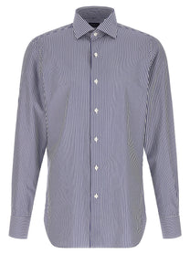 Finamore Napoli Shirt Blue