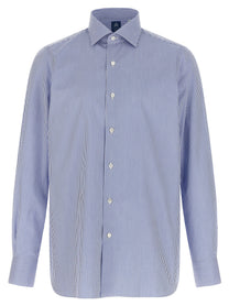 Finamore Napoli Shirt Blue