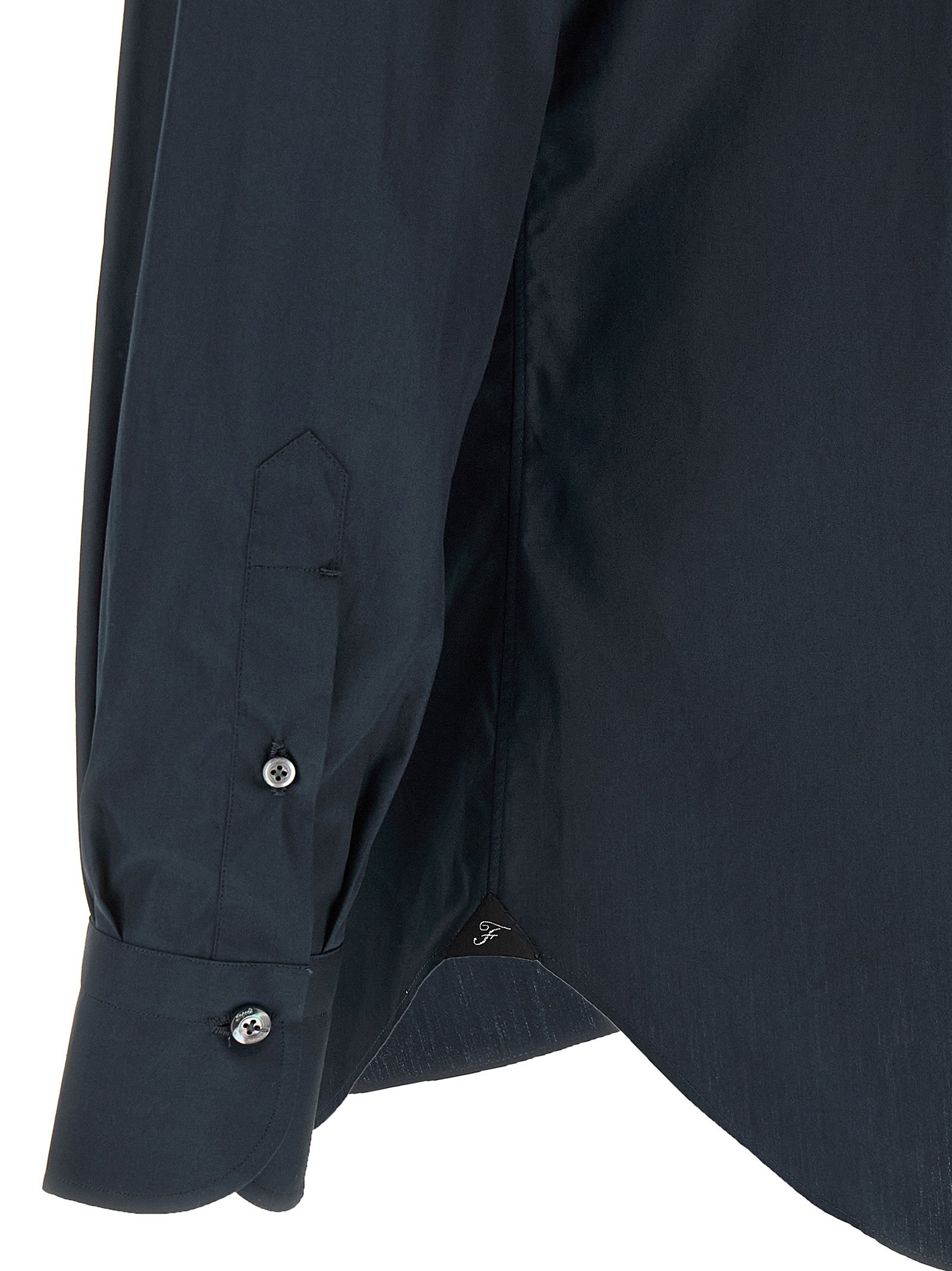 Finamore Napoli Shirt Blue