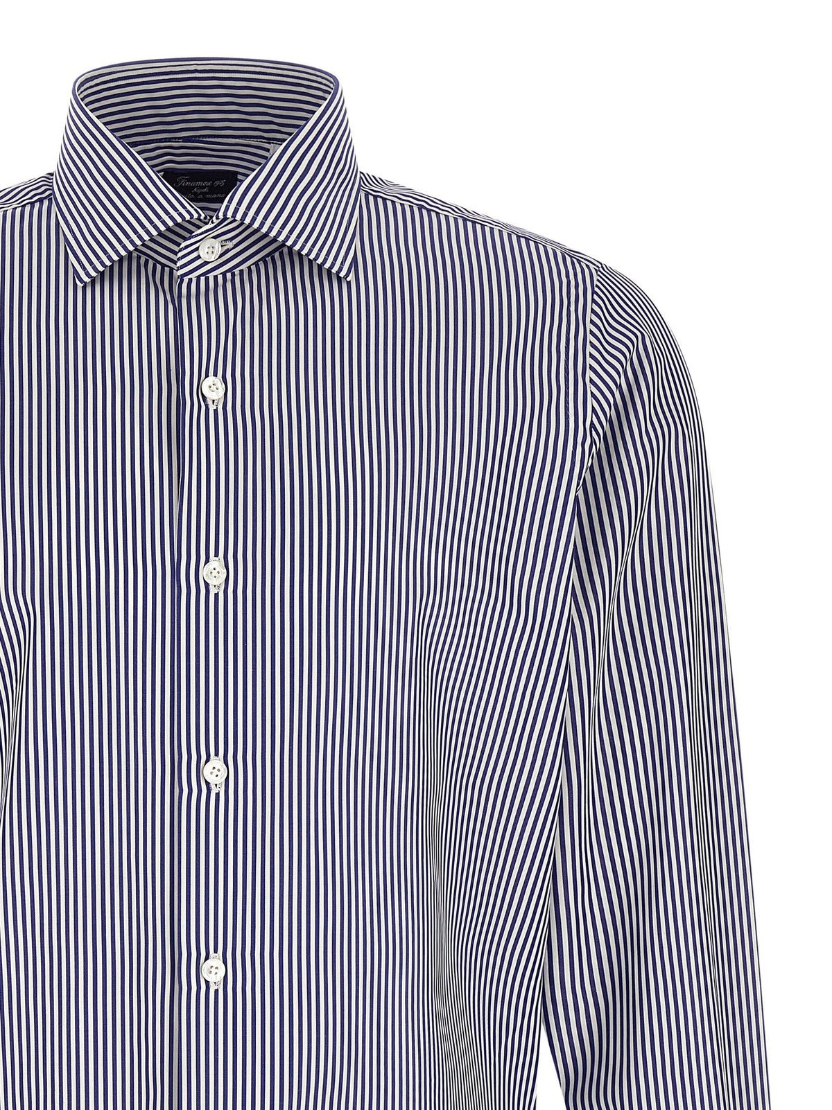 Finamore Napoli Shirt Blue