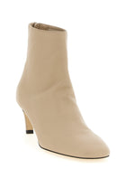 Toteme Nappa Ankle Boots Beige, view 2