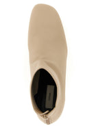 Toteme Nappa Ankle Boots Beige, view 4