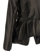 Alexander McQueen Nappa Blazer Black, view 4