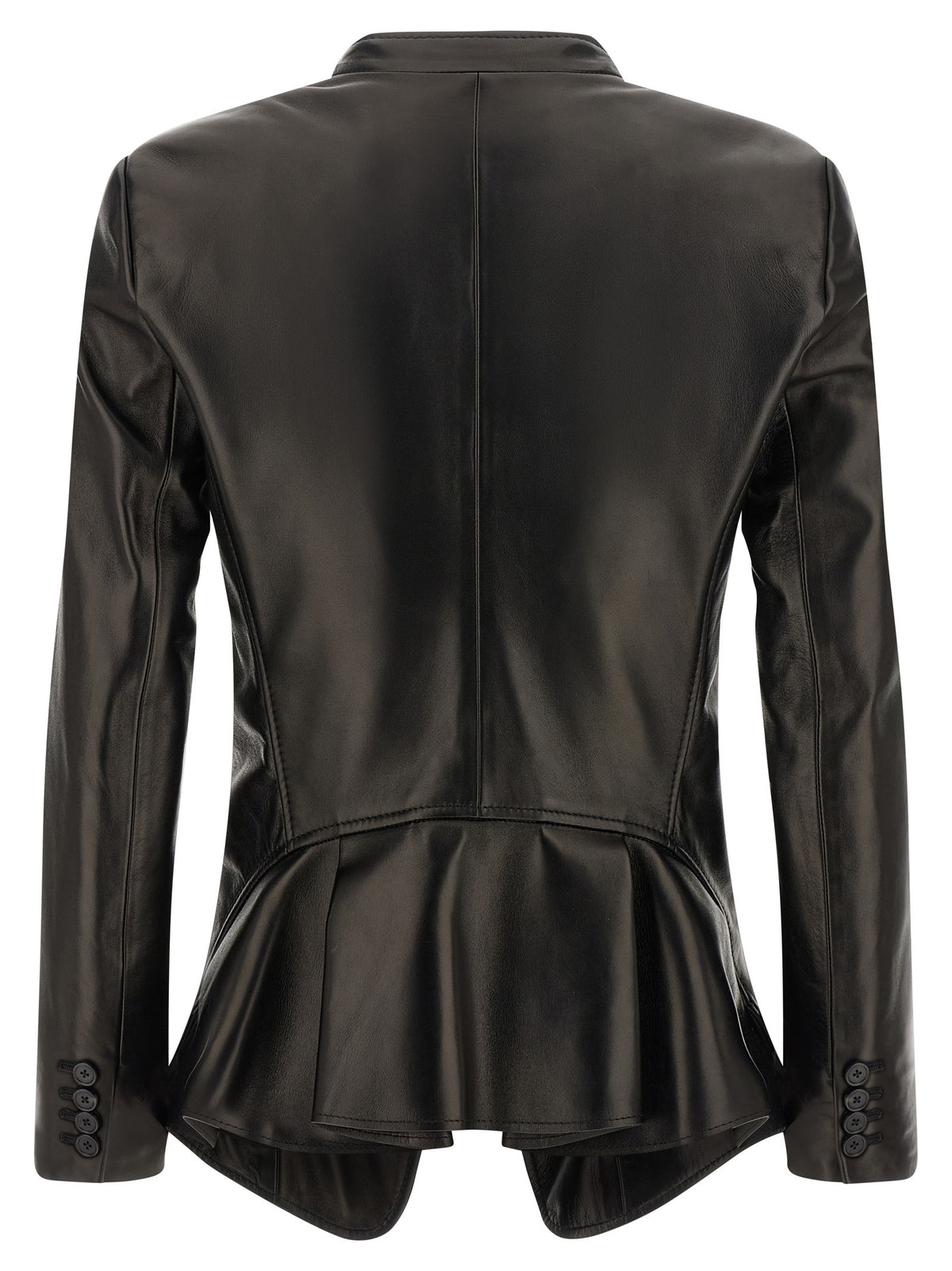 Alexander McQueen Nappa Blazer Black, view 2