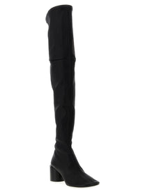 Jil Sander Nappa Boots Black