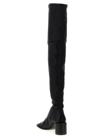 Jil Sander Nappa Boots Black