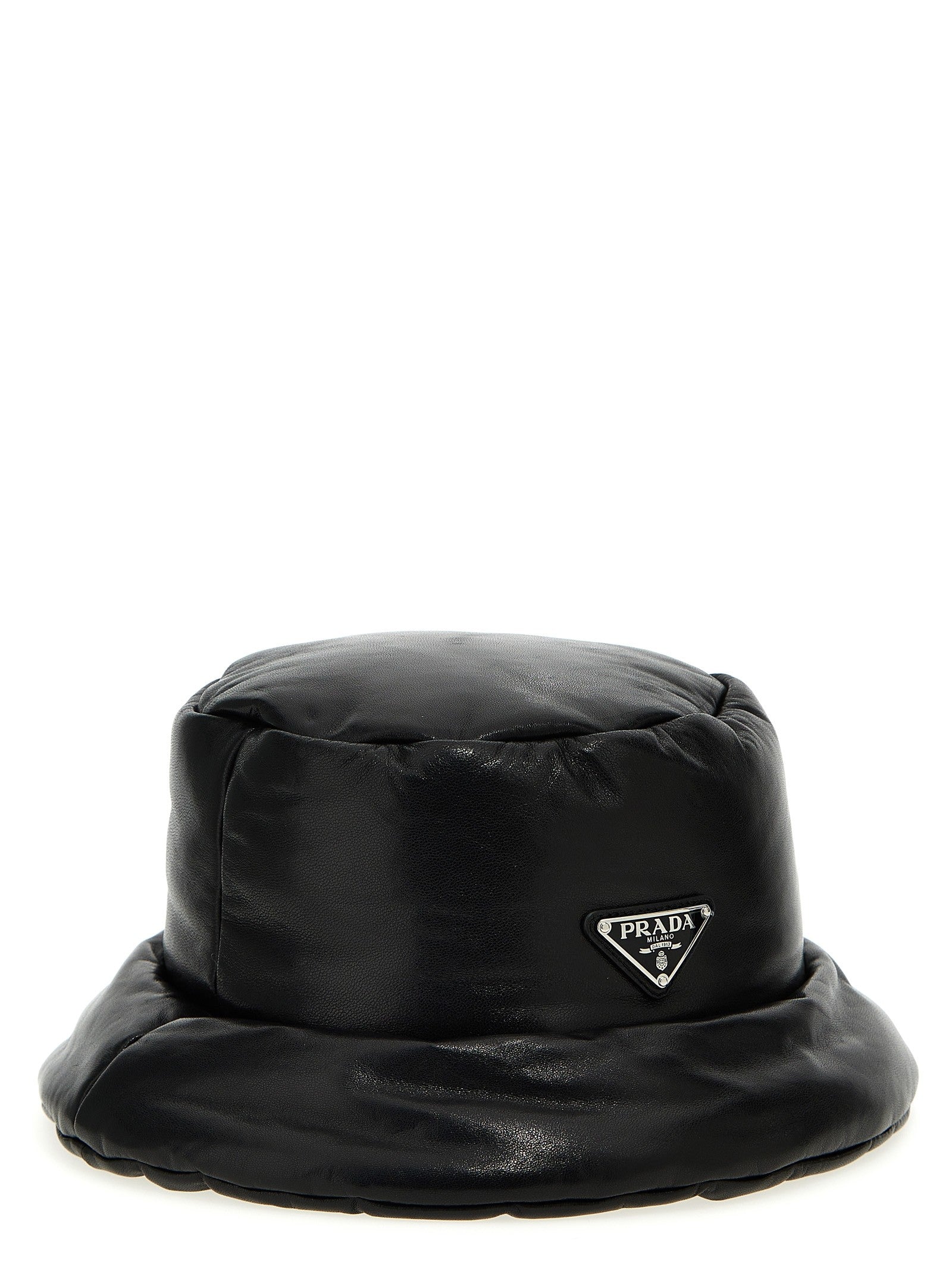 PRADA Nappa Bucket Hat Black