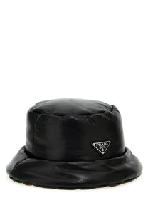 PRADA Nappa Bucket Hat Black