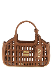 Miu Miu Nappa Handbag Brown