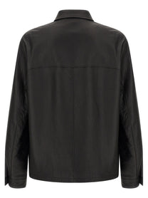 Prada Nappa Leather Jacket Black