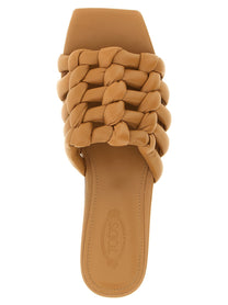 Tod's Nappa Sandals Brown