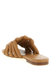 Tod's Nappa Sandals Brown