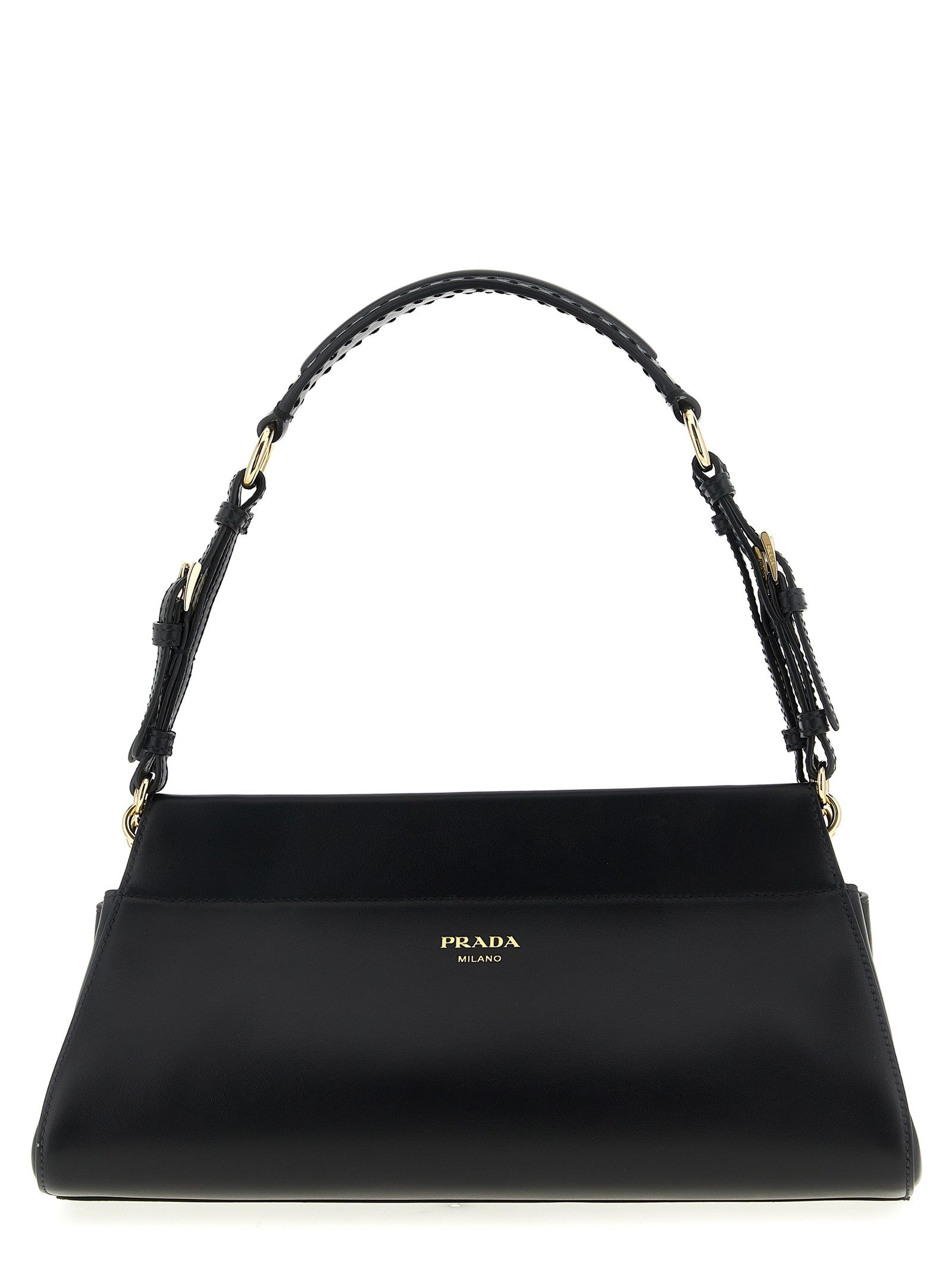 Prada Nappa Shoulder Bag Black