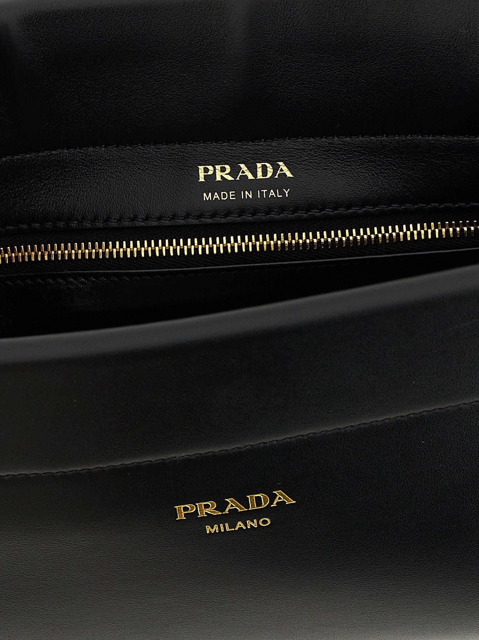 Prada Nappa Shoulder Bag Black