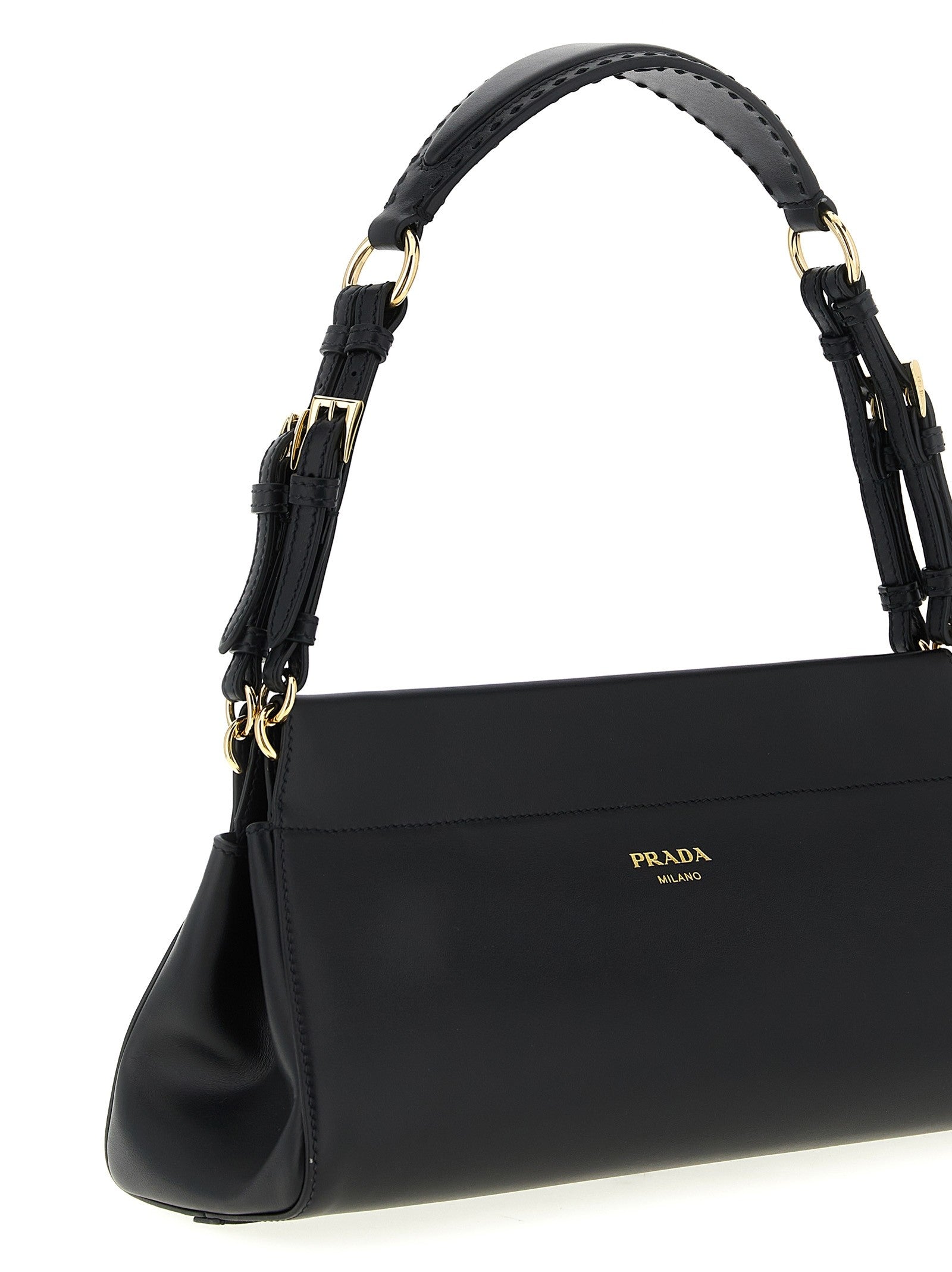 Prada Nappa Shoulder Bag Black