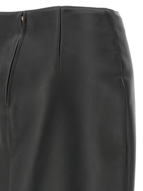 Fendi Nappa Skirt Black