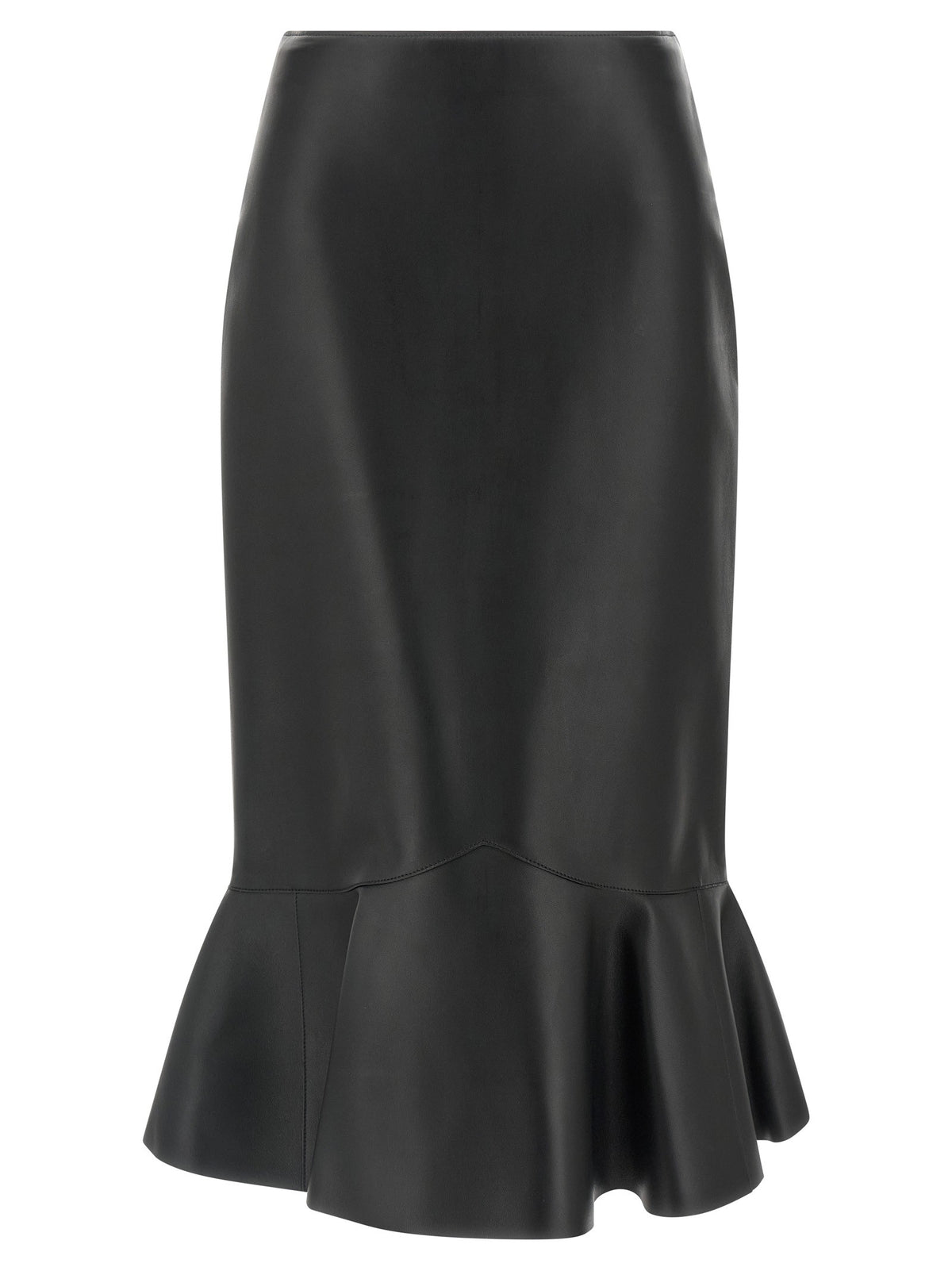 Fendi Nappa Skirt Black