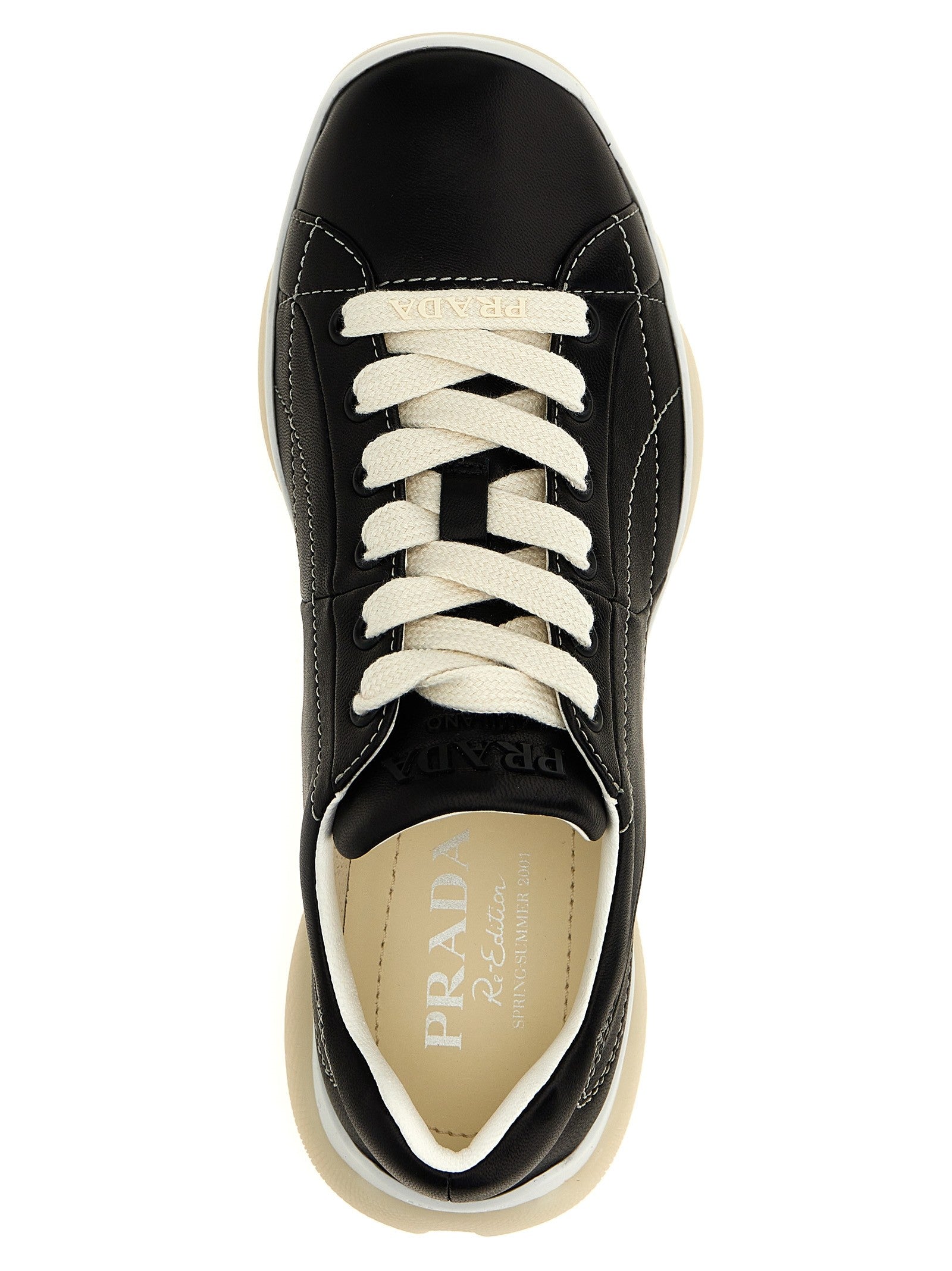 PRADA Nappa Sneakers Black