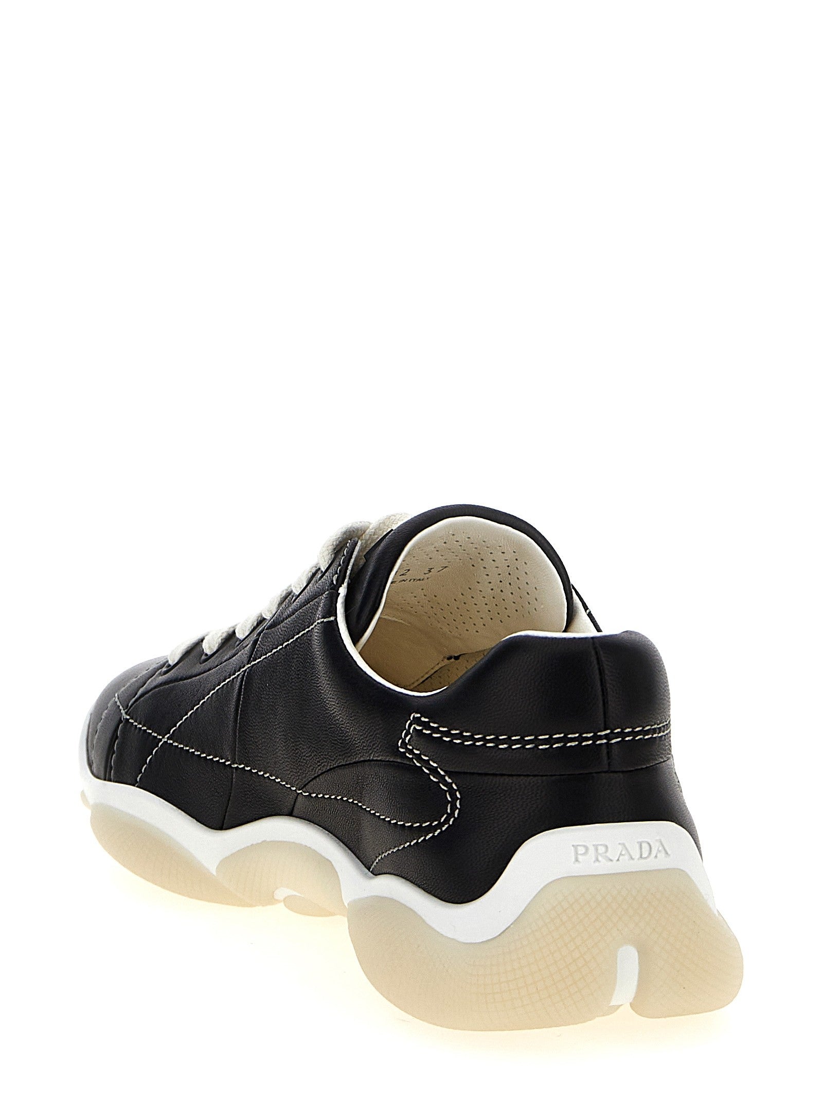 PRADA Nappa Sneakers Black