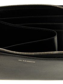 Jil Sander Nappa Wallet Black