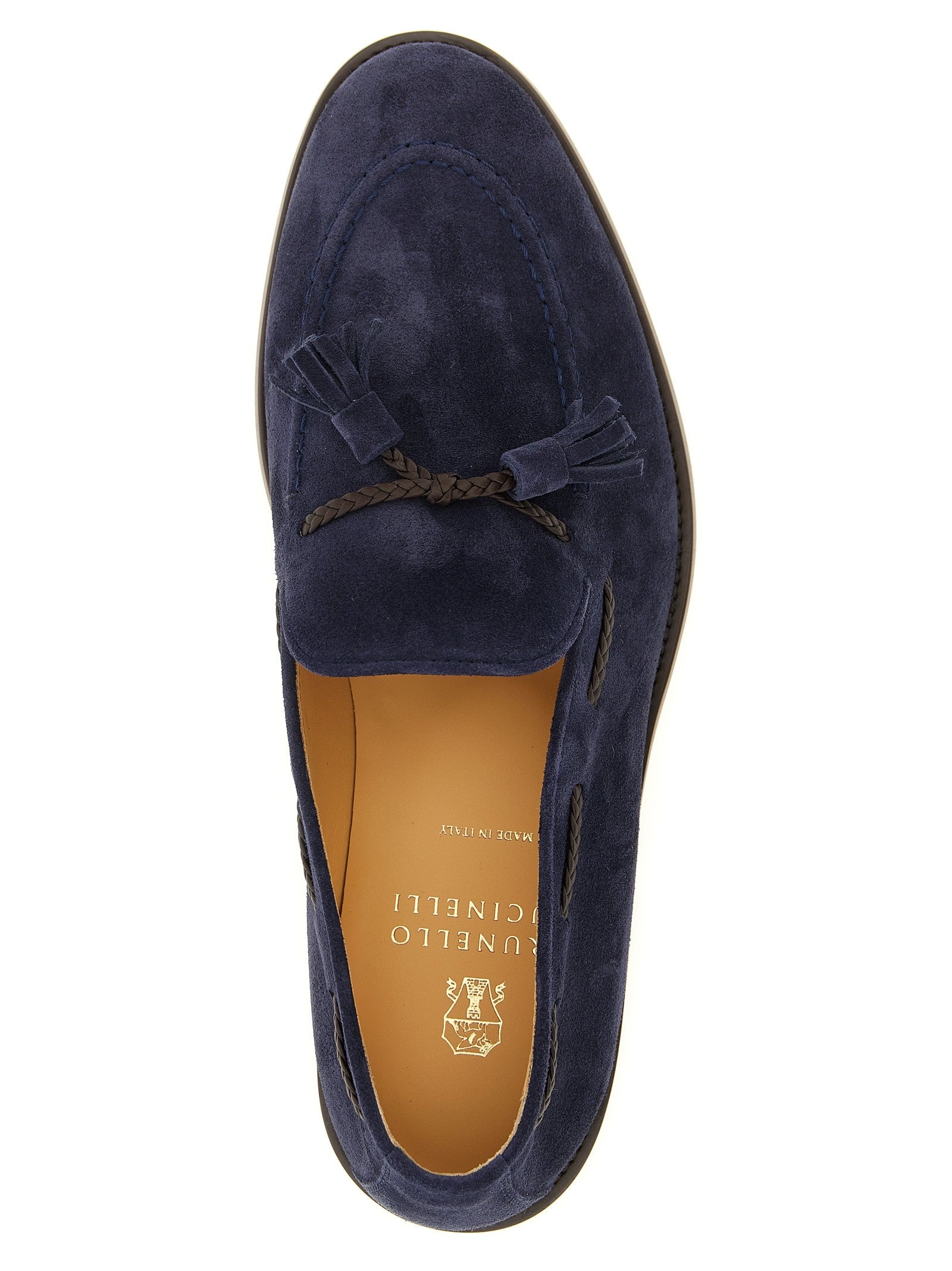 Brunello Cucinelli Nappi Moccasins Blue