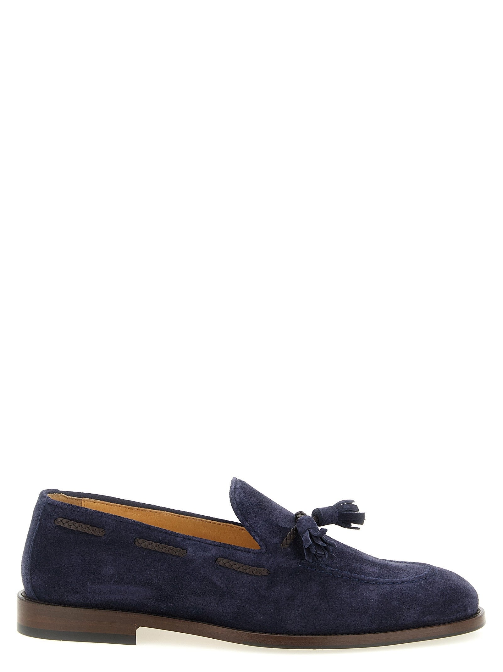 Brunello Cucinelli Nappi Moccasins Blue