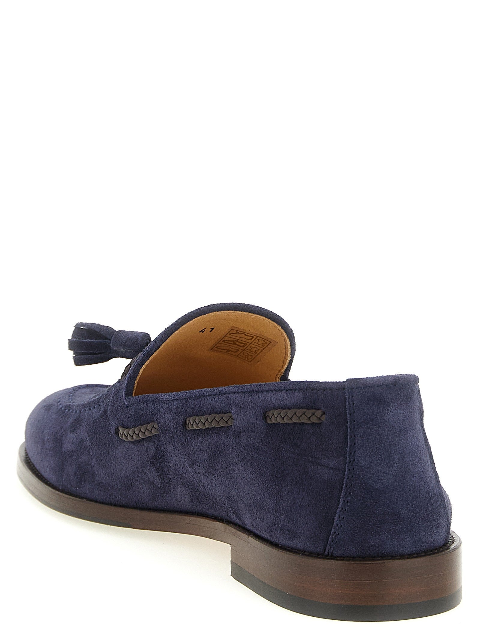 Brunello Cucinelli Nappi Moccasins Blue
