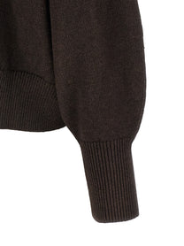 Isabel Marant Étoile Nasha High Neck Sweater Brown