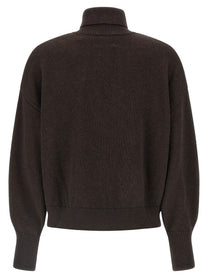 Isabel Marant Étoile Nasha High Neck Sweater Brown