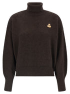 Isabel Marant Étoile Nasha High Neck Sweater Brown