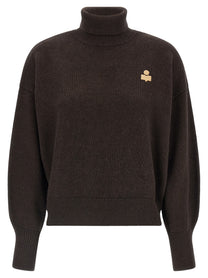 Isabel Marant Étoile Nasha High Neck Sweater Brown