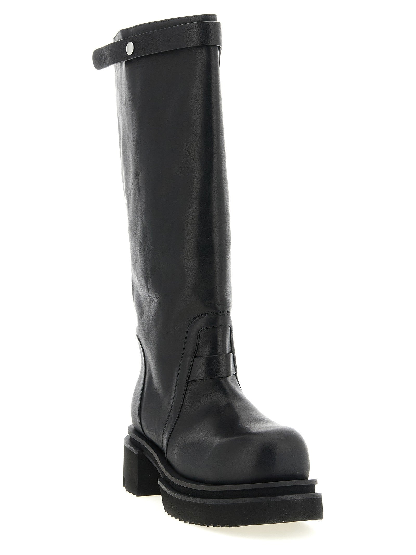 Rick Owens Naska Bogun Boots Black
