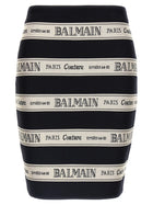 Balmain Nastro Balmain Skirt Black