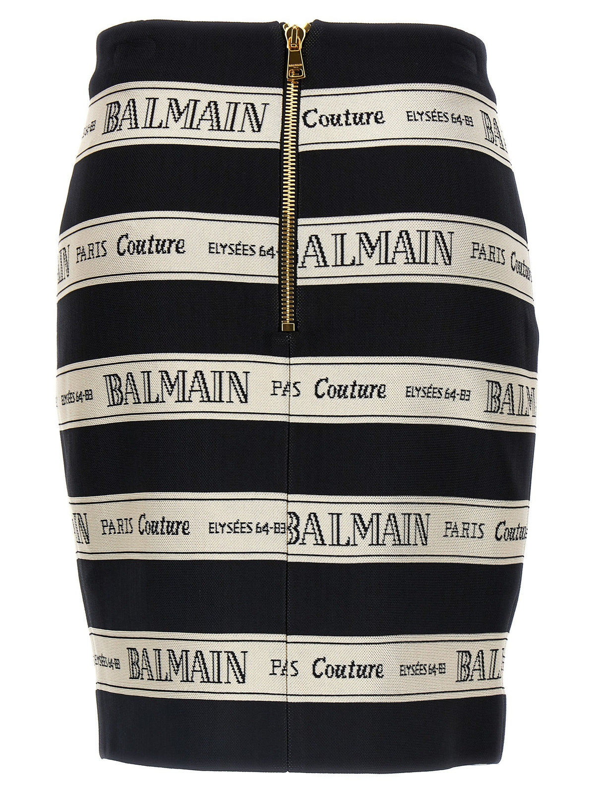 Balmain Nastro Balmain Skirt Black, view 2