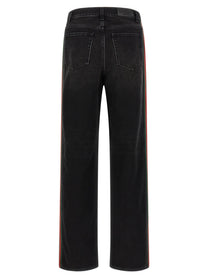 Gucci Nastro Web Baggy Jeans Black