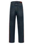 Gucci Nastro Web Baggy Jeans Blue, view 2