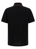 Gucci Nastro Web Polo Shirt Black, view 2