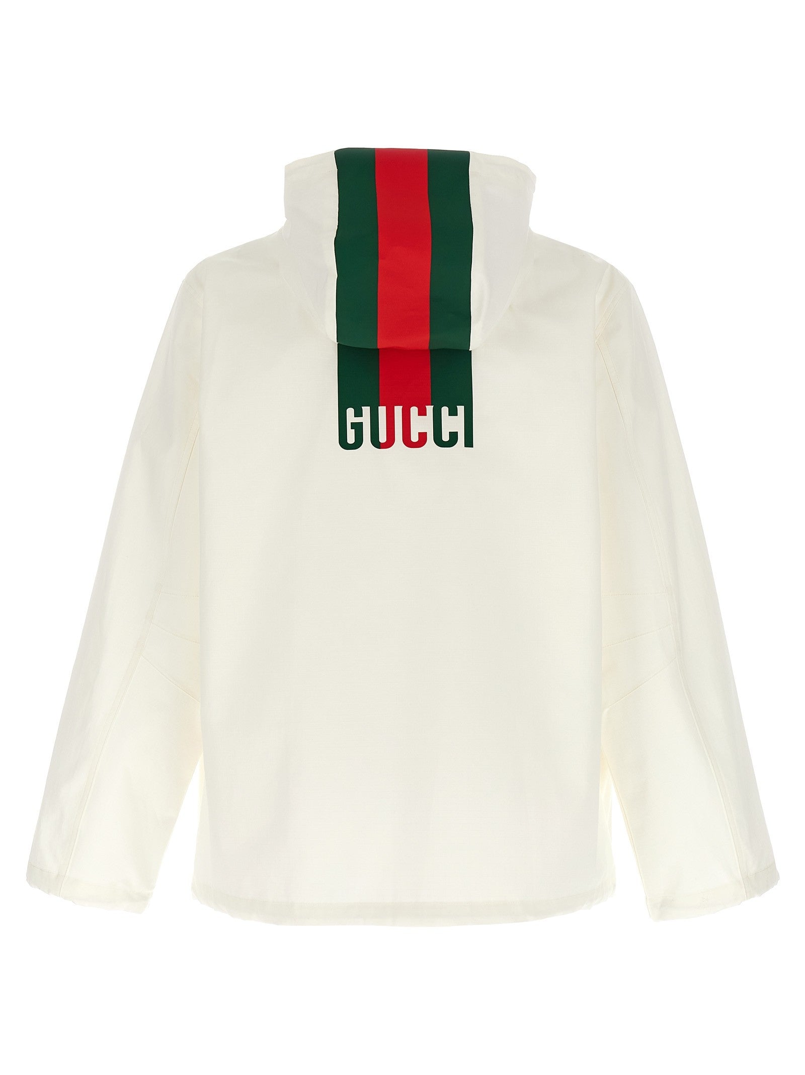 Gucci Nastro Web Water Repellent Jacket White