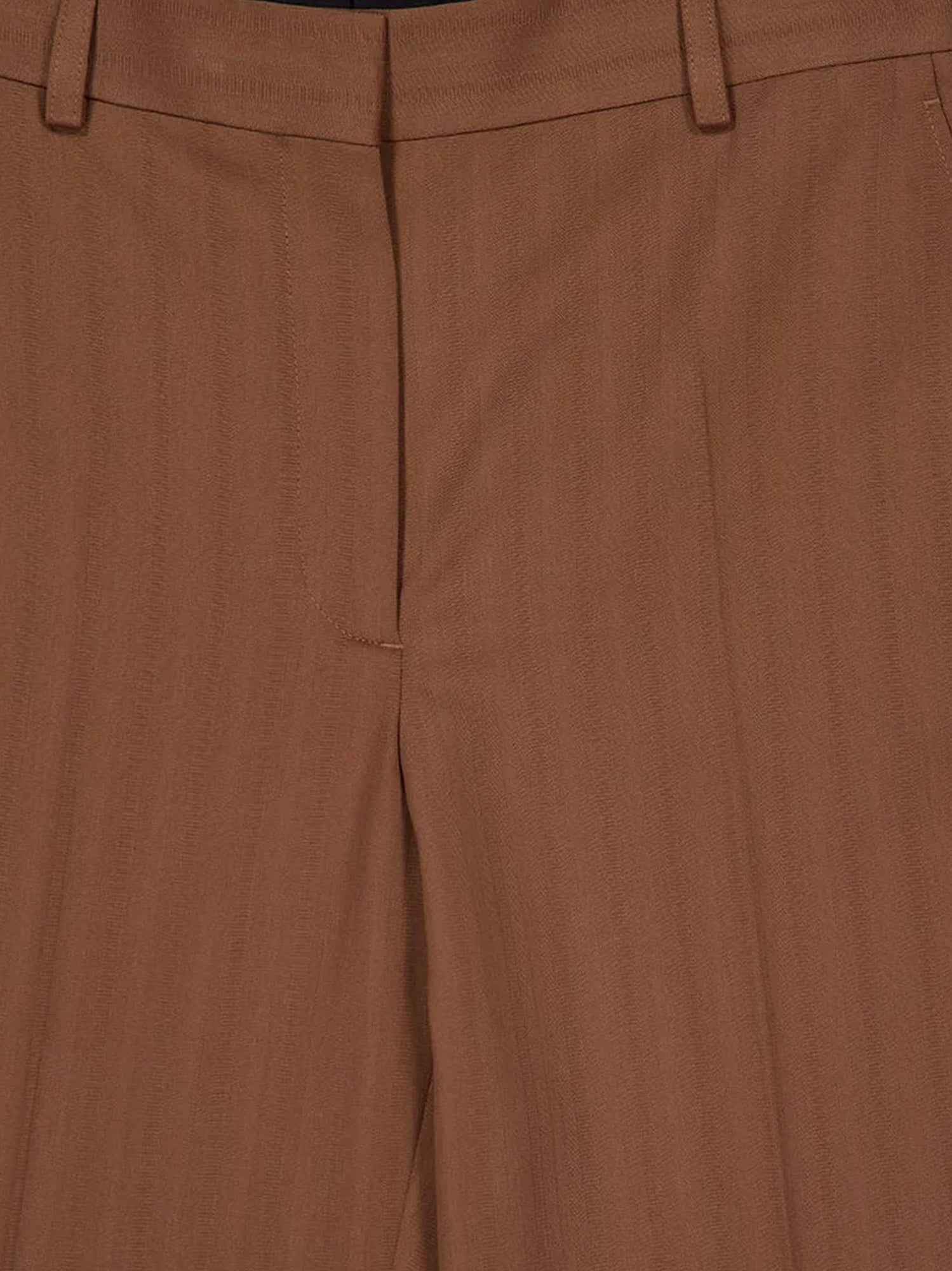 Stella McCartney Women's Native Regenerative Wool Trousers Brown