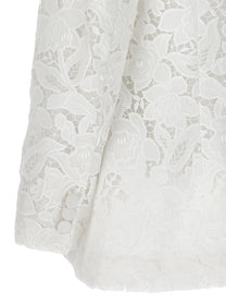 Zimmermann Natura Lace Blazer White