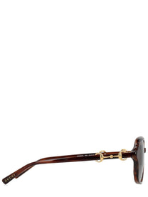 Gucci Men's Navigator Sunglasses Brown