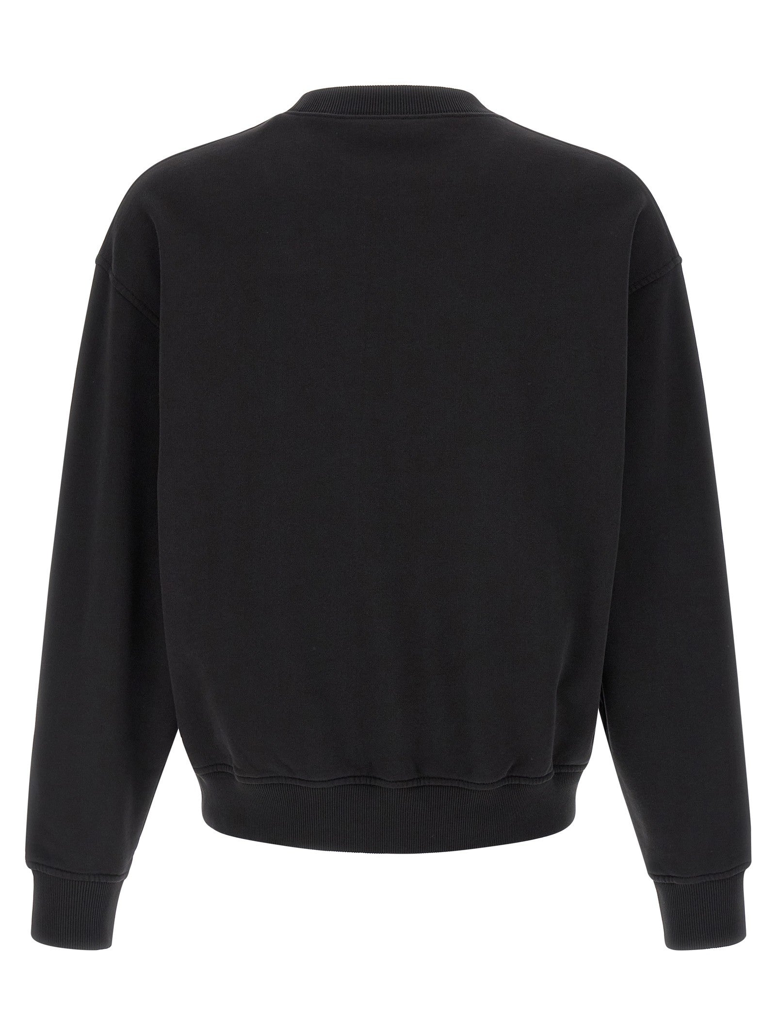 Palm Angels Neck Sweatshirt Black