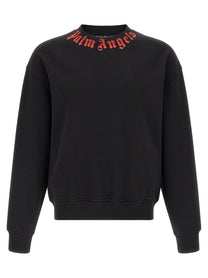 Palm Angels Neck Sweatshirt Black