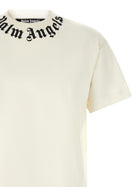 Palm Angels Neck Shirt White, view 3